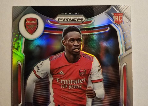 2021-22 Prizm Premier League Silver Prizm #208 FOLARIN BALOGUN RC ROOKIE! πΊπΈπ₯ - Picture 2 of 5