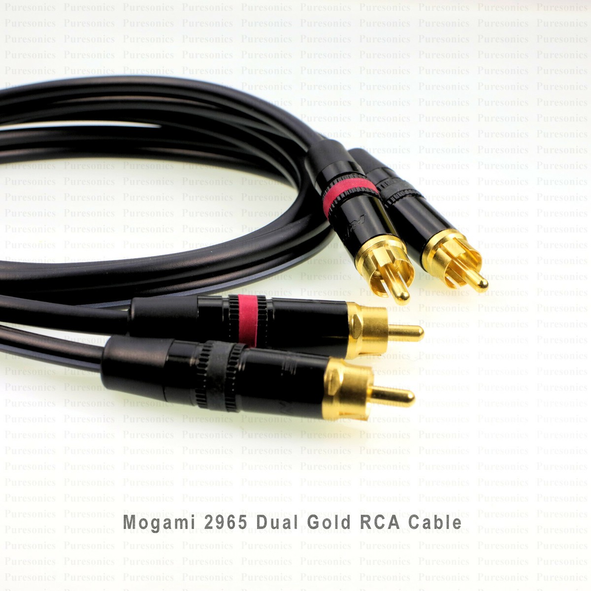MOGAMI 2965 Dual RCA Hi-Fi Stereo Cable with NEUTRIK RCAs. Choose