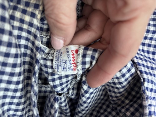 IMP Originals Check Boys Jumper.  Sz4T Button At Shoulders Perfect Cond (2531) - Picture 4 of 6