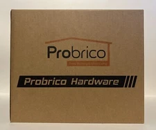 Probrico Bed/Bathroom Privacy Round Door Knob W/Keyless Interior Lock-6 Pack