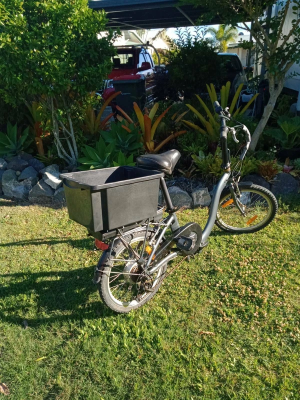 crane folding electric bike