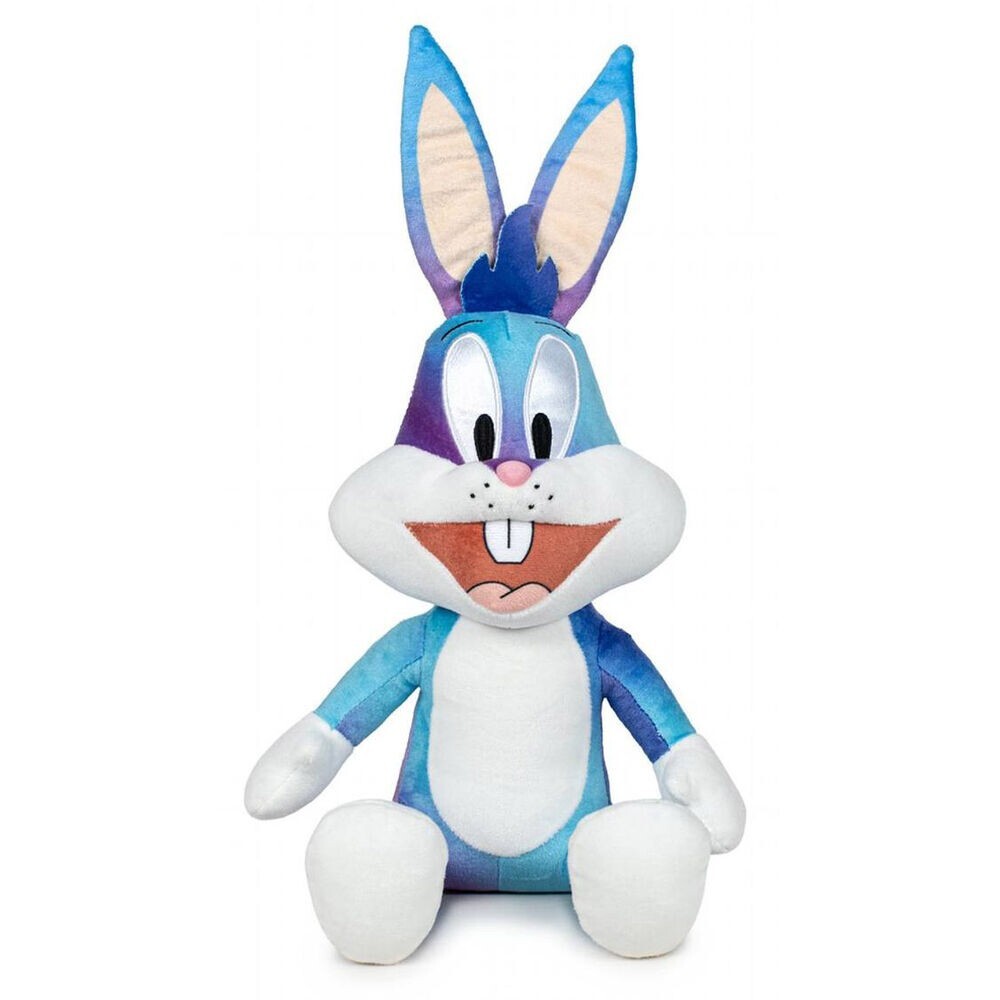 Peluche Bugs Bunny Looney Tunes 27cm aux finitions brodées premium