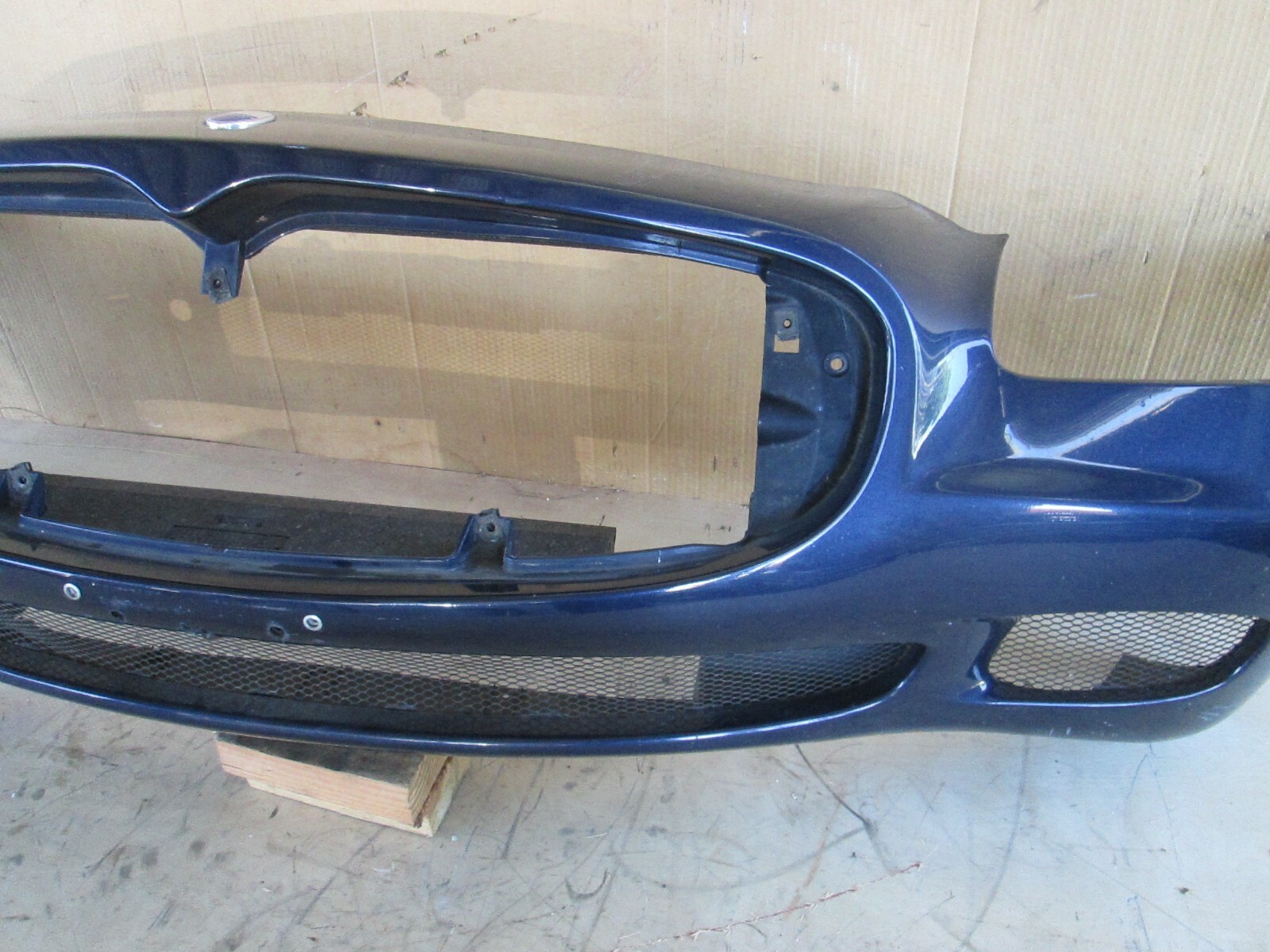 Maserati Quattroporte 2007 - Front Bumper - Blue