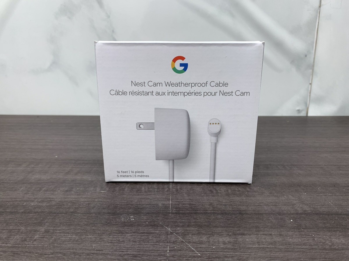 Google Weatherproof Cable for Nest Cam 16ft | #Z100 | eBay