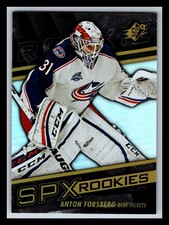 2014-15 SPx Anton Forsberg RC Columbus Blue Jackets #104