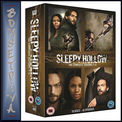 SLEEPY HOLLOW - COMPLETE SEASONS 1 2 3 & 4 **BRAND NEW DVD BOXSET