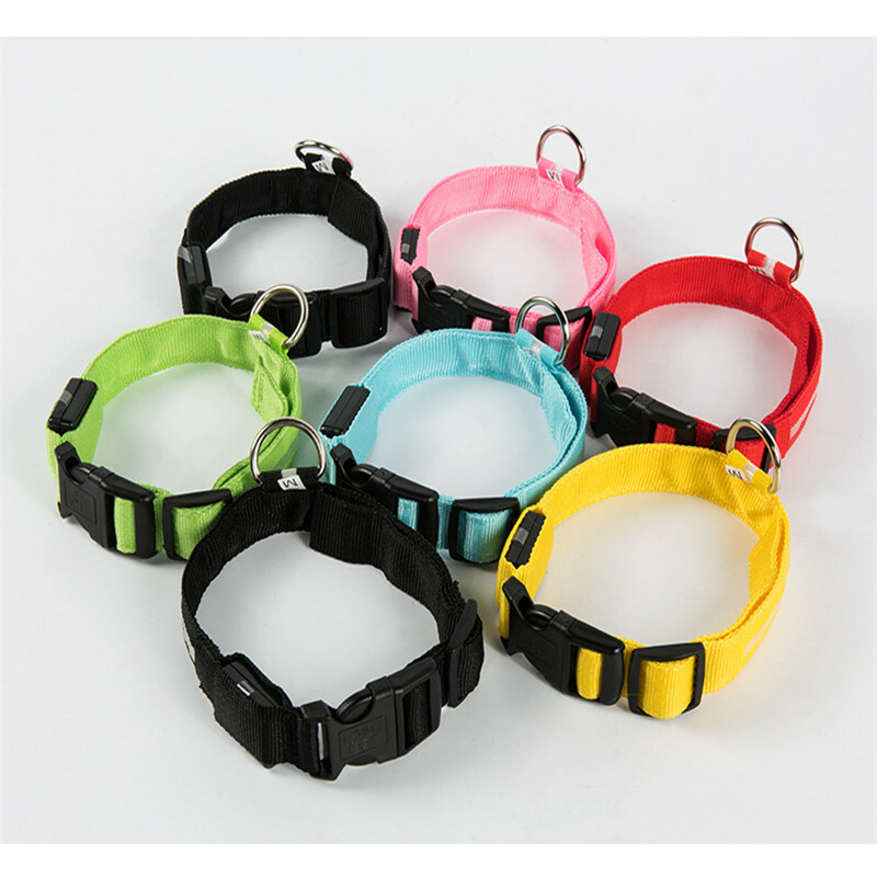 flashing dog collar
