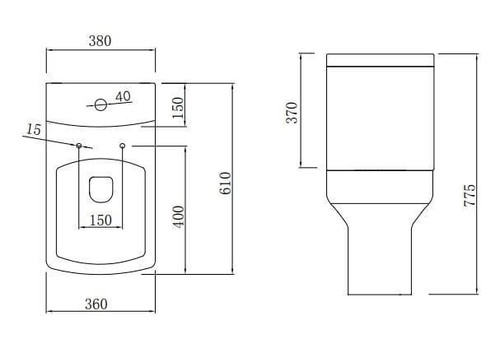 Modern Bathroom Suite 1600mm LH/RH L Shaped Bath Screen Toilet Basin & Pedestal - Picture 11 of 34