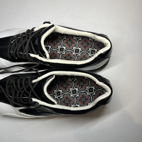 Zapatos de golf Callaway para mujer talla 6,5 blancos y negros con púas atornillables - W465-21 - Imagen 13 de 19