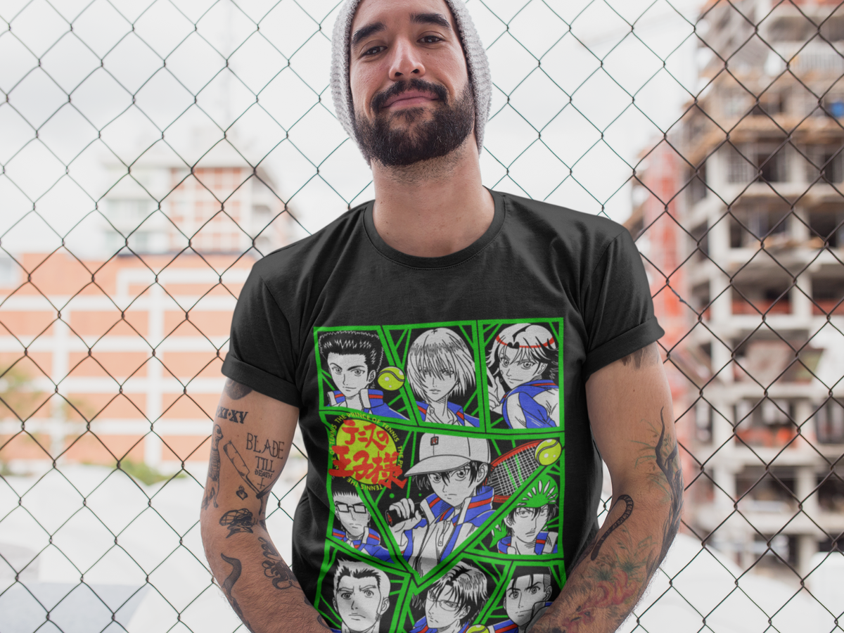 Prince du Tennis T-shirt Echizen Anime Manga Fuji Momoshiro Kaidoh