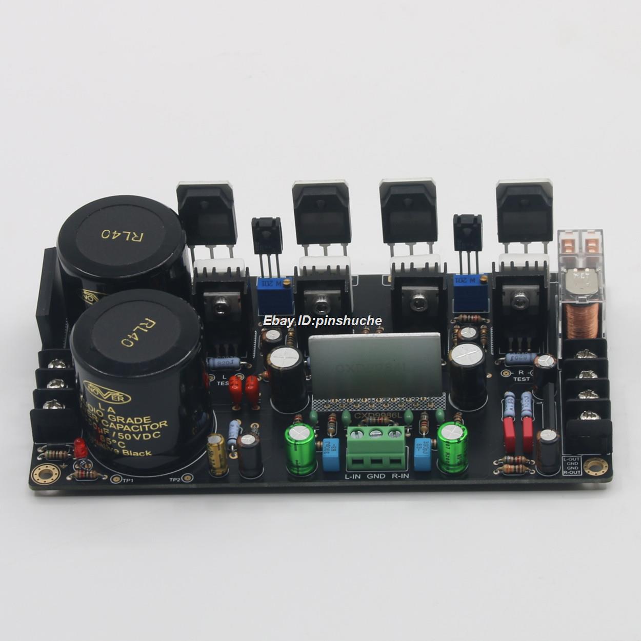 HiFi NJW0281 NJW0302 FET Amplifier Board 150W+150W Stereo Power Amp