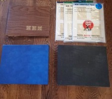 Vintage Ben Parker 3x Photo "Heat Seal" Albums Scrapbooks w/slipcases 1979-81