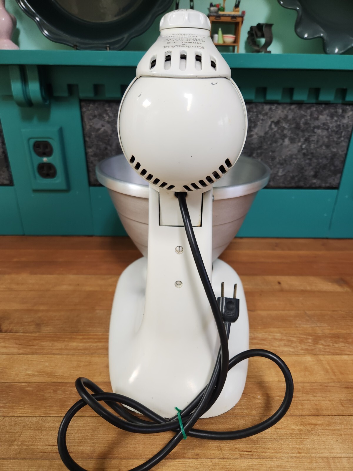 Vintage KitchenAid Hobart Model 3C Stand Mixer, 3 Qt. Mid Century 1949 REFURBISH