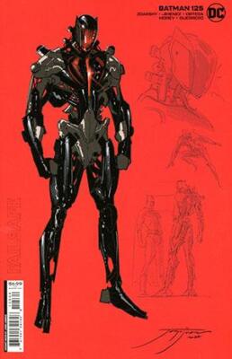 BATMAN #125 COVER M JORGE JIMENEZ FAILSAFE PROTOCOL CARD STOCK VARIANT COVER