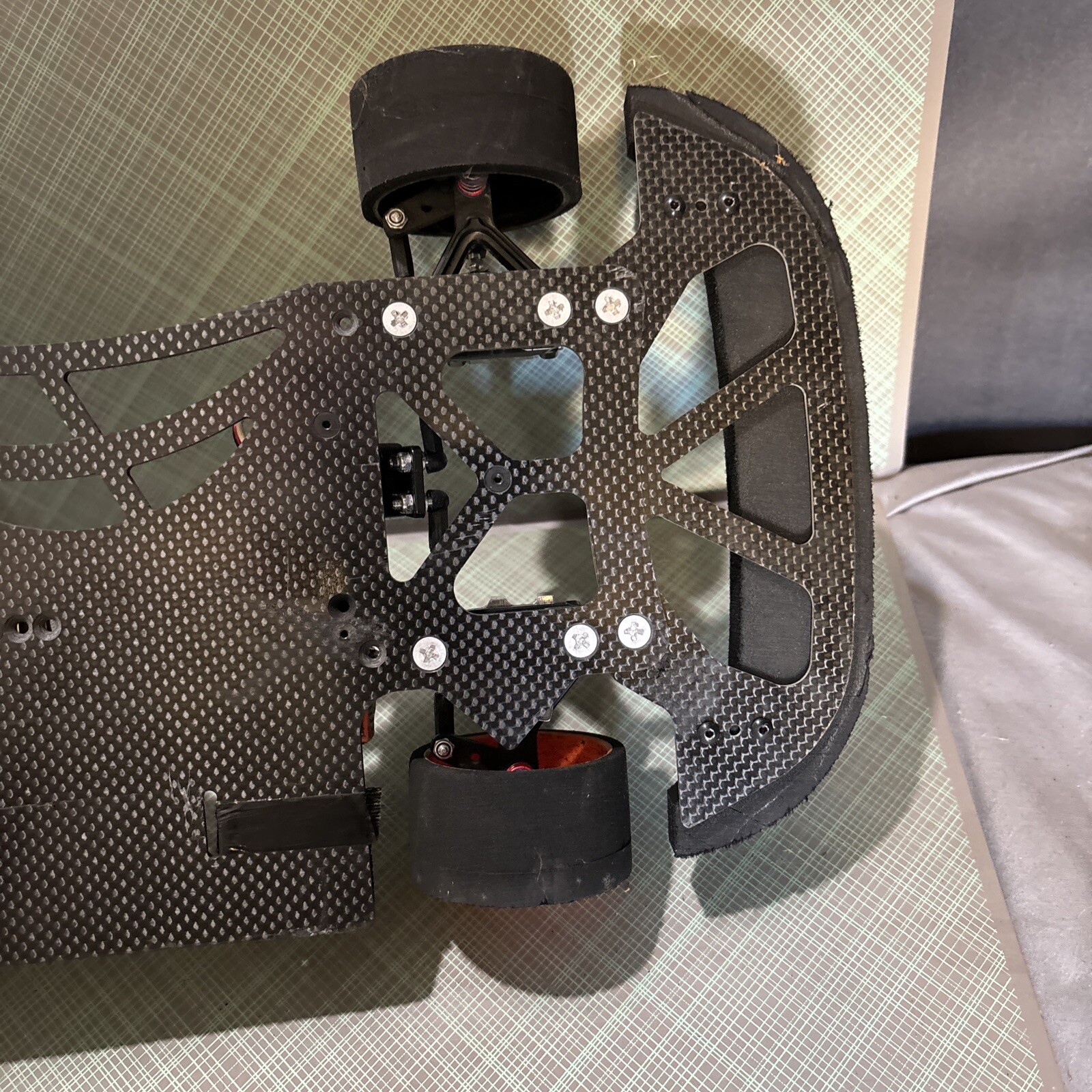 Hyperdrive Oval Chassis, Hyperdrive Pro 4, 1/10 RC Oval Racer, 1/10