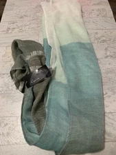 CEJON GLITTERING OMBRE DAY WRAP Womens One Size Mint Green NWT