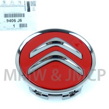 1x Citroen C1 C2 C3 C4 C5 C6 C8 DS3 DS4 Rot OE Radnabendeckel 9406J6