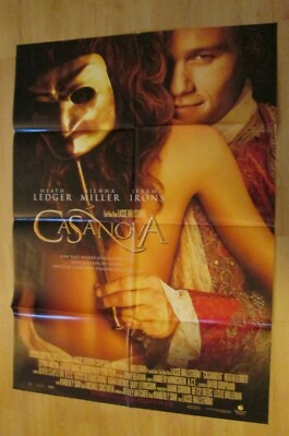 Filmplakat - Casanova ( Heath Ledger , Siena Miller )