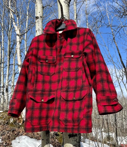 VINTAGE Woolrich Wool MACKINAW Hunting 