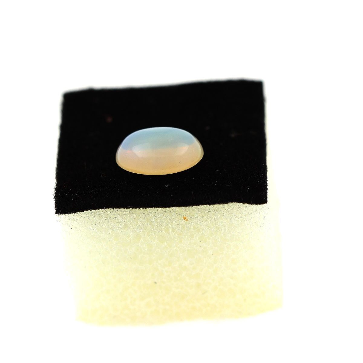 Opale multicolore d'Australie 1.27 cts aux reflets de feu naturels pour création de bijou