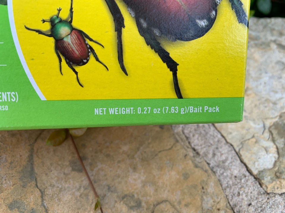 3 PACK Japanese Beetle Trap All Natural Best Working Bait Lure Kill