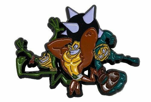 OFFICIAL BATTLETOADS LIMITED EDITION PIN BADGE BRAND NEW