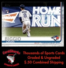 2019  Topps Update #US39 Cavan Biggio Running bases SSP VAR Blue Jays