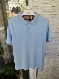 light blue burberry shirt