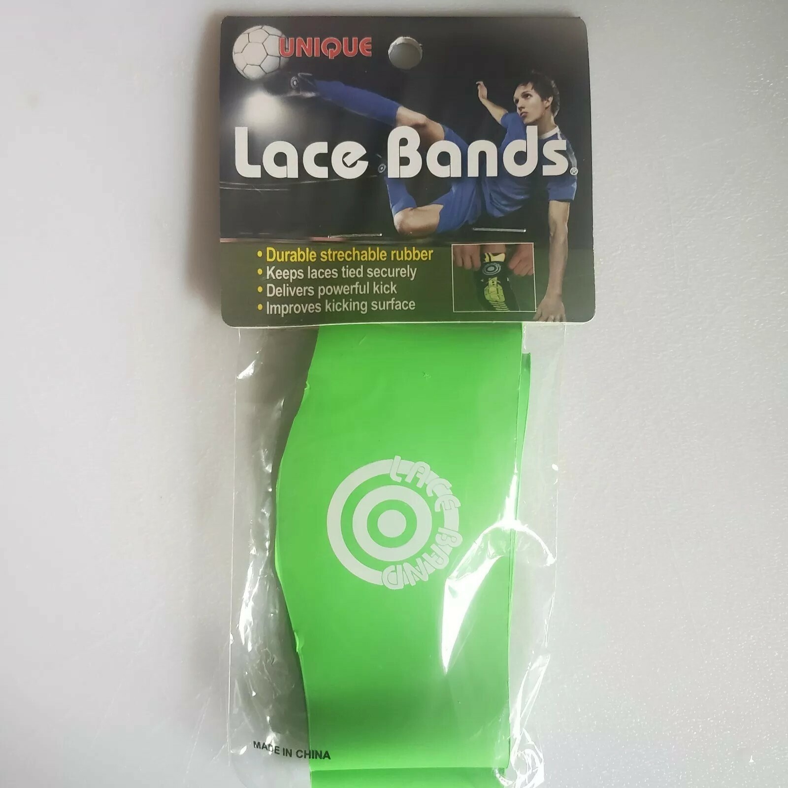 Unique Sports Lace Bands Soccer Football Lacrosse Cleat Lace Cover Neon