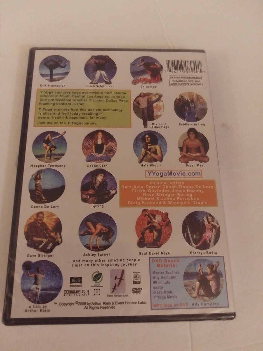 Y Yoga Movie 2008 Arthur Klein Region 0 Brand New Factory Sealed