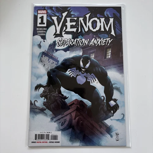 VENOM SEPARATION ANXIETY #1 (Vol 2) Paulo Siqueira Regular Cover NM Bag & Board