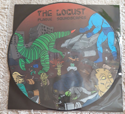 THE LOCUST Plague Soundscapes Picture Disc Vinyl LP 45RPM 12'' Anti 2003 NEU Numb