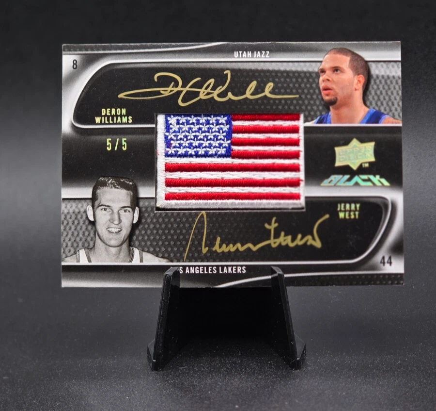 Upper Deck Jerry West Basketball Autographed Sports Trading Cards