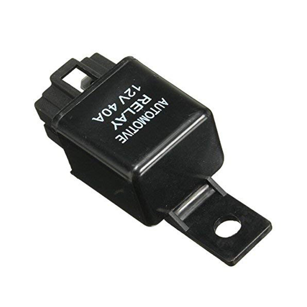 4 Relè Auto 12V DC 40A - 4 Pin SPST Con Foro Di Montaggio 6mm - Per Ventilatori, Luci Nebbia, Aria Condizionata E Allarmi - 2
