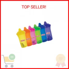 Nuby No-Spill Cup with Dual-Flo Valve, Sippy Cup for Baby and Toddler, 9 Ounce