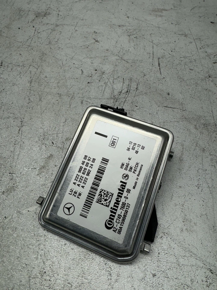 2014-2015 MERCEDES S550 W222 FRONT WINDSHIELD LANE DEPARTURE CAMERA CONTROL UNIT - Image 4 of 4