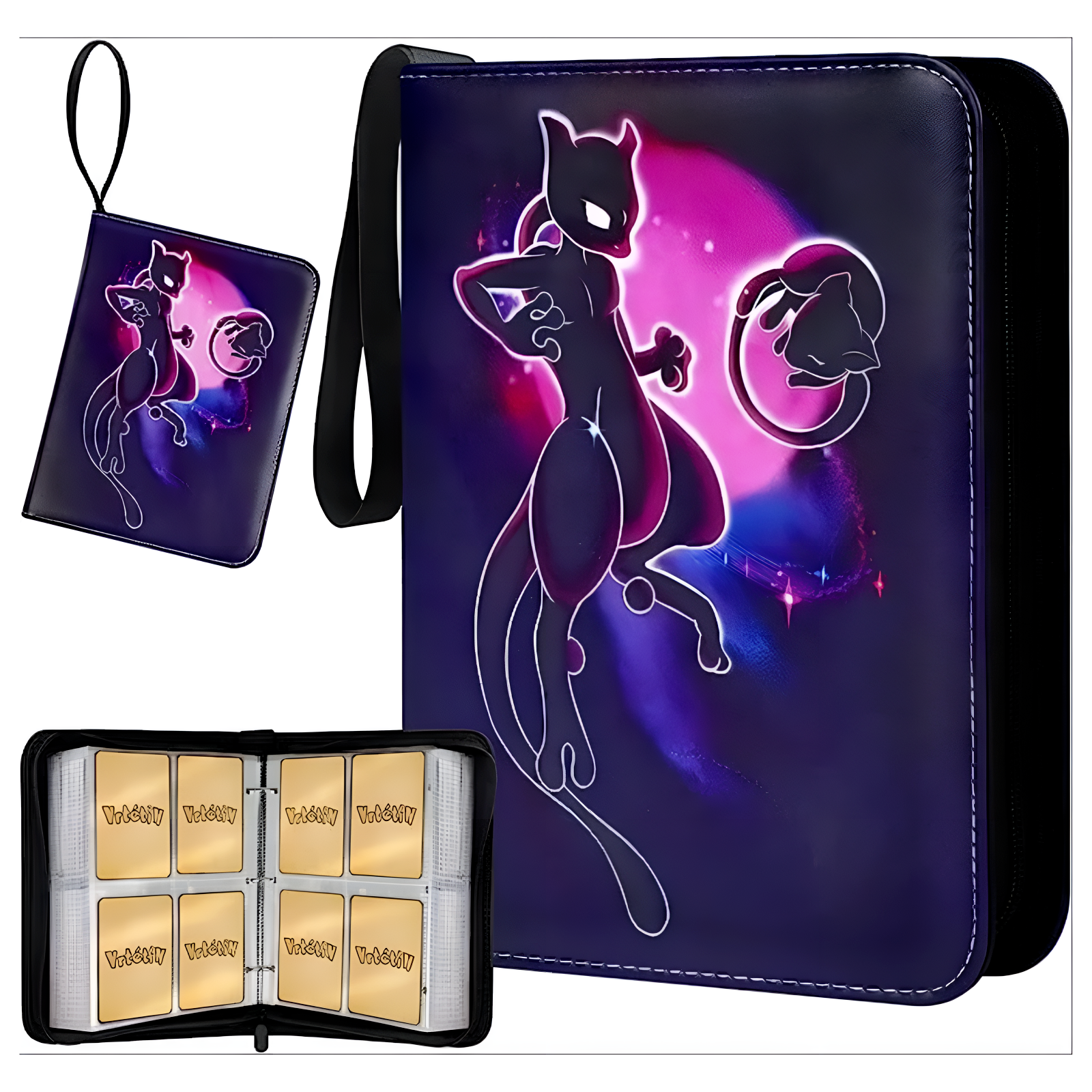 Ultra Pro 2 inch Album Card Binder - Pokemon TCG Mewtwo