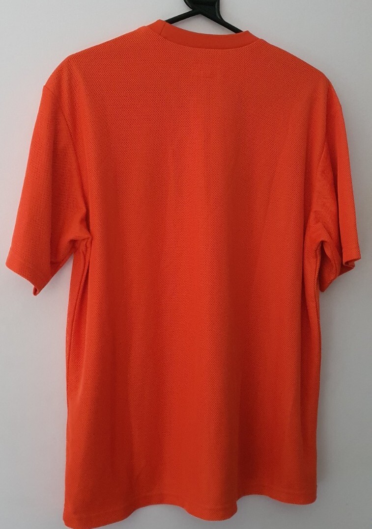 SS20 Supreme Dazzle Mesh S/S Top Orange Tee Size L Large T