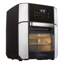 West Bend AFWB12BK13 XL Air Fryer Oven 10 Quick Menu Presets - Bake, Roast, R...