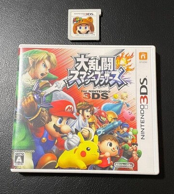 【 Nitendo 】Super Smash Bros / Super MARIO 3D LAND Japanese,3DS