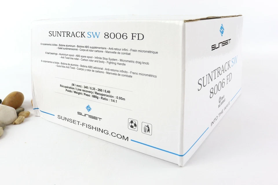 Mulinello SUNSET Suntrack SW 8006 FD - Surf Casting - SW Technology - MU032 - Immagine 2 di 4