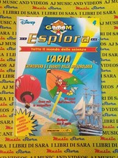 book libro ESPLORA mondo scienze L'ARIA De Agostini Junior DISNEY 4 GM (SG10)*