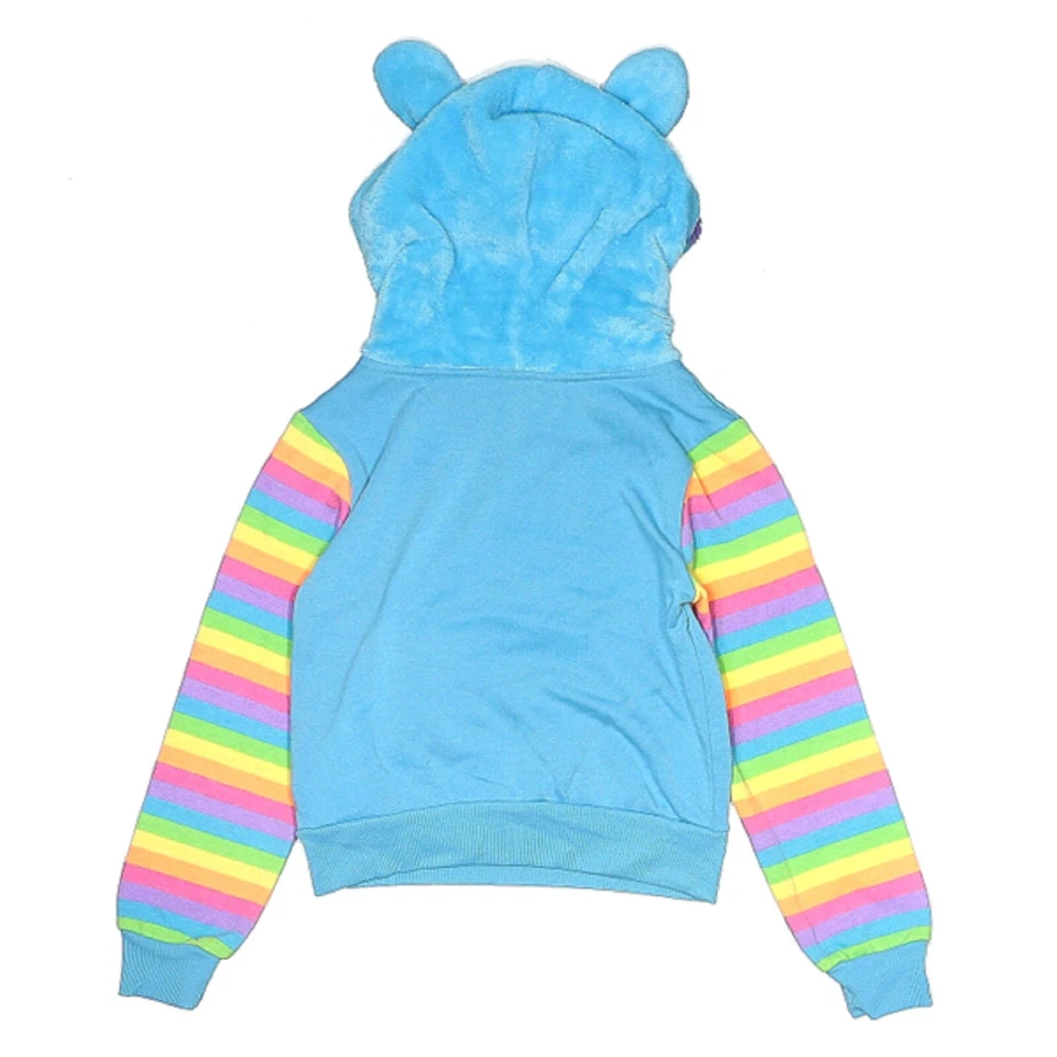My Little Pony Big Girls Rainbow Dash Blue Hoodie Size: XS (6-6X)- NWT - Image 2 of 2