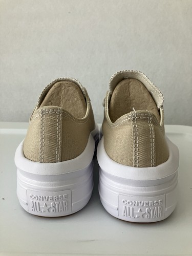 Converse Chuck Taylor All Star Platform CTAS Ox Move Nutty Granola Women's Sze 9 - Picture 8 of 12