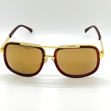Aviator Sunglasses Gold Frame Brown Mirror Lens Driving Fashion Outdoor Lentes