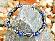 Pick 1of 9 Therapy Magnetic Hematite Men Women Bracelet Anklet Necklace Gemstone