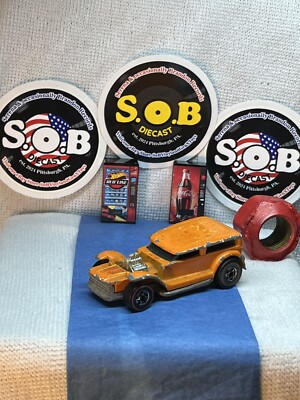 Hot Wheels Redlines 1969 Orange Prowler 1:64 VG Condition Diecast Car