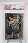 Topps Project 2020 #51 MIKE TROUT Ben Baller Baseball Card PSA MINT 9 LA ANGELS