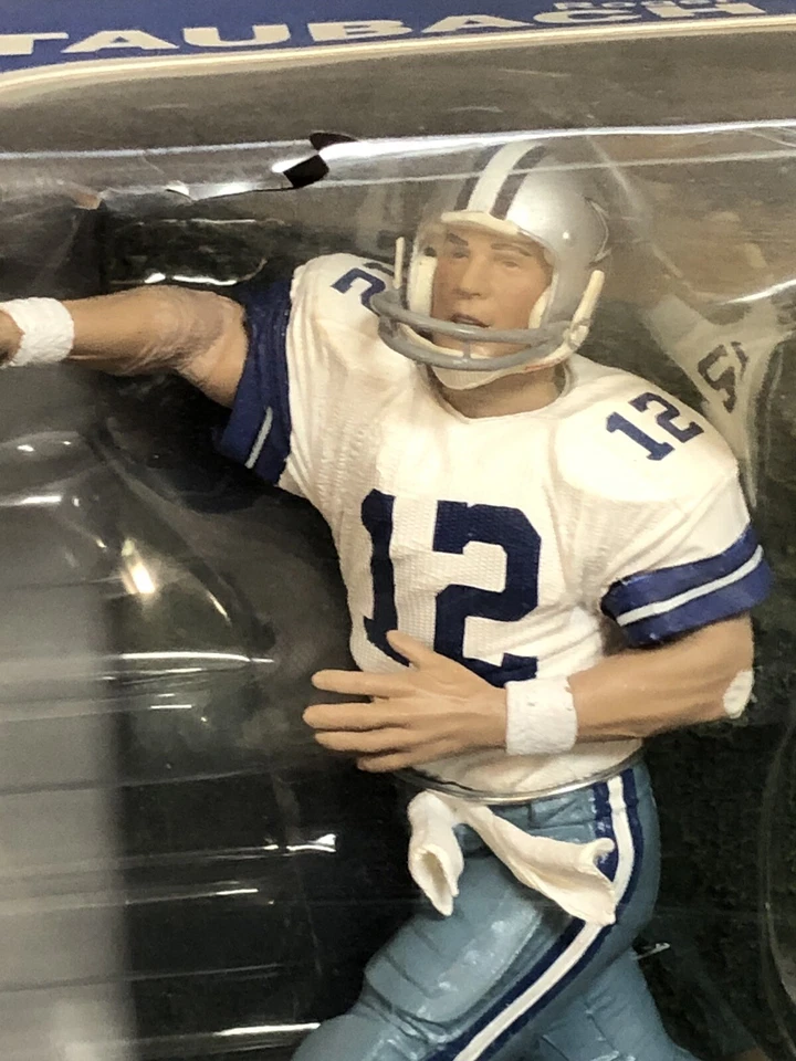 McFarlane NFL Dallas Cowboys QB paquete de 3 figuras Staubach, Aikman, Romo NUEVO 2007 Foto 2 de 4