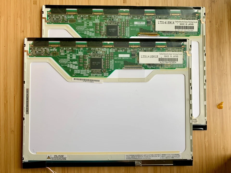 Genuine Toshiba LTD141EM1X 14.1” Laptop LCD Screen Display Replacement - Image 2 of 3